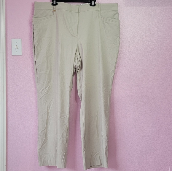 JM COLLECTION  Straight-Leg Curvy-Fit Pants/ 24W. - Picture 3 of 11